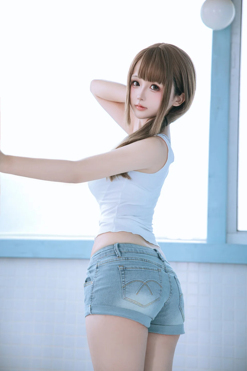 日奈娇 - 男浴室保洁员 [175P,5V-1.16GB] tg@simisebaisi 【丝足阁】005.webp